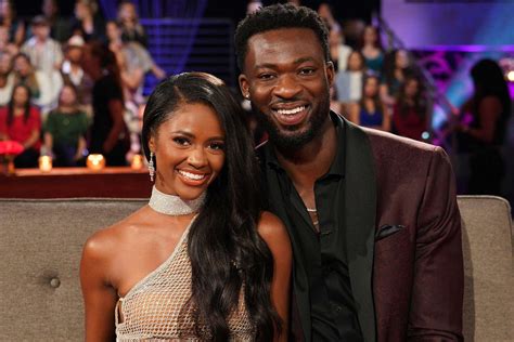 The Bachelorette's Charity Lawson, Dotun Olubeko Celebrate 1.